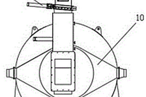 处理固体废物的回转窑窑头高精密进料装置
