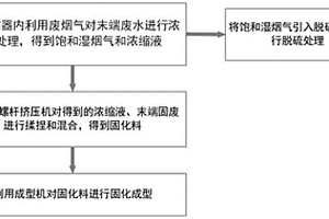 燃煤电厂末端废水和末端固废的综合处理系统