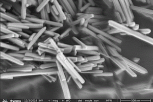工业固废石膏制备硫酸钙纳米棒方法