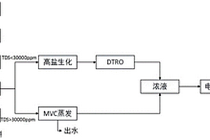 含油固废清洗废液处理系统和处理方法