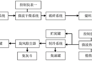 应用微波技术进行畜禽粪便干燥与热解处理装置及方法