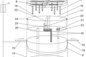 套桶式连续型处理废水的冷冻分离装置