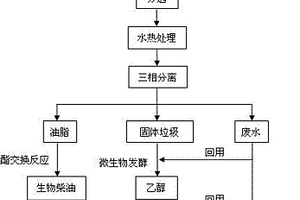 水热处理促进餐厨垃圾生产乙醇和乳酸的方法