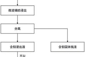 外场强化浸出废加氢催化剂中金属钼的方法