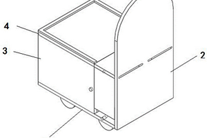 方便试管取放的移动推车
