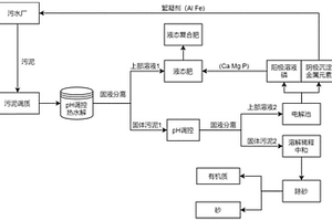 污泥资源分质分相梯级回收利用的方法