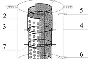 矿用微生物砂柱支护结构及其工作方法