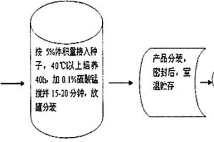 烟叶烘烤用微生物制剂生产工艺