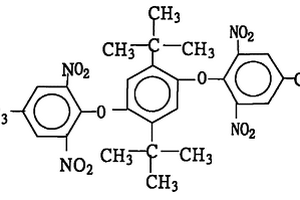 1,4-双(2,6-二硝基-4-三氟甲基苯氧基)-2,5-二特丁基苯的制备方法