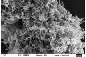 催化裂解废弃食用油脂协同制备氢气和碳纳米管的方法
