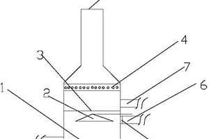 用于生产玻璃马赛克的废气净化装置