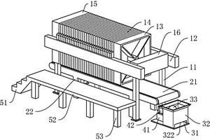可连续作业的废纸综合利用压滤机