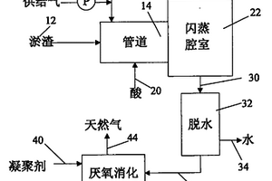 对包含微生物的废液的快速非平衡降压