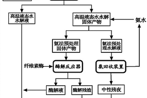 水和氨耦合预处理生物质的方法