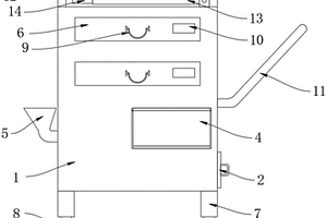 血液透析护理用移动推车