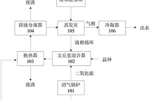 利用二氧化碳的防结垢蒸发装置