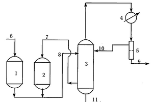 连续酯化反应制备丙二醇甲醚醋酸酯的方法
