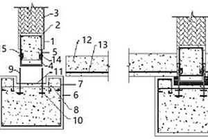 装配式生态内墙与槽形基础梁自攻钉集块连接构造及作法