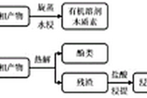 从超富集植物中回收稀土和生物质高附加值产物的方法