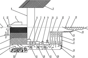 表层水体藻类与营养盐的微动力原位收集分离一体化装置