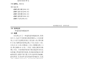 建筑装饰墙面涂料