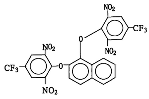 1,2-双(2,6-二硝基-4-三氟甲基苯氧基)萘的制备方法