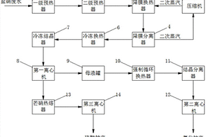 工业废水零排放的盐硝分离工艺及设备