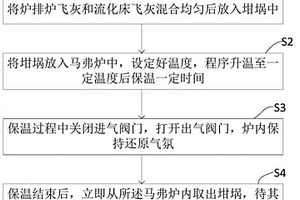 利用两种飞灰成分互补性制备熔融玻璃体的方法