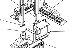 用于瓶盖注塑的自动添加嵌件的自动化设备
