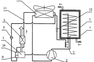 燃气机热泵热水器
