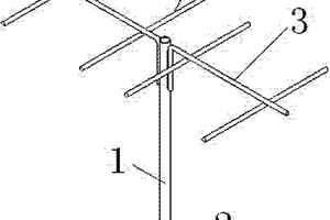 利用自身倾斜结构拉结支撑架体的连接件