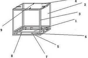 危险废物包装敞口立方桶外保护架