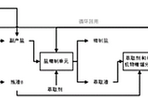 高盐高有机废水副产盐精制的方法