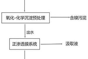 化学镀镍废槽液的处理方法和装置