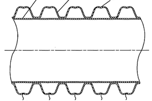 HDPE双壁波纹管在线打孔方法