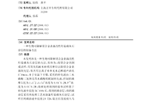 一种生物可降解镁合金表面改性羟基磷灰石涂层的制备方法