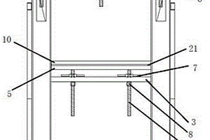 一种预制楼梯结构性能检测用支架