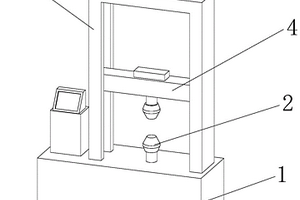 一种塑料棒延展性测试用拉力机
