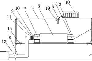 一种汽车管路集成消声器检验用工作台