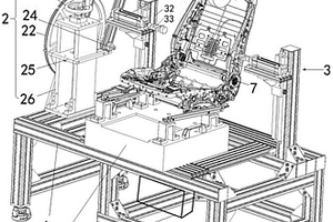 一种电动座椅靠背调节耐久性试验装置