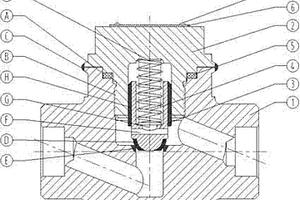一种核二级升降式止回阀
