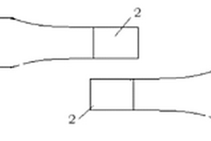 一种对材料粘接强度进行测试的样片