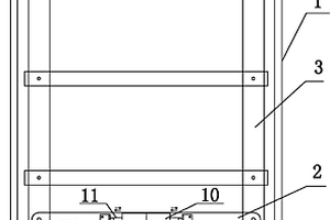 一种用于建筑幕墙平面内变形性能检测的系统