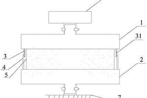 用于岩棉压缩性能检测的夹持装置
