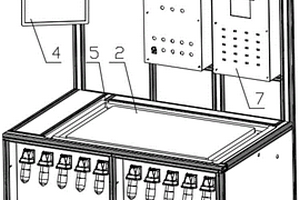 一种用于散热器性能检测设备的加热机构