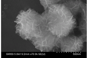 一种SiO2@金属-有机纳米片核壳材料、制备工艺及催化性能检测方法