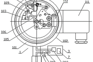 具有密封性能自检的气体密度继电器及其实现方法
