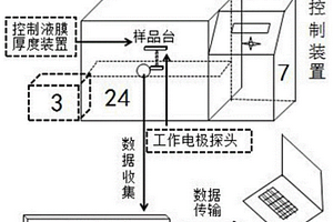 液膜下金属失效电化学测试装置及其测试方法