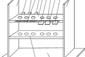 化学检验用比色管架装置