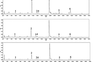 同时测定广藿香中六种化学成分的含量测定方法